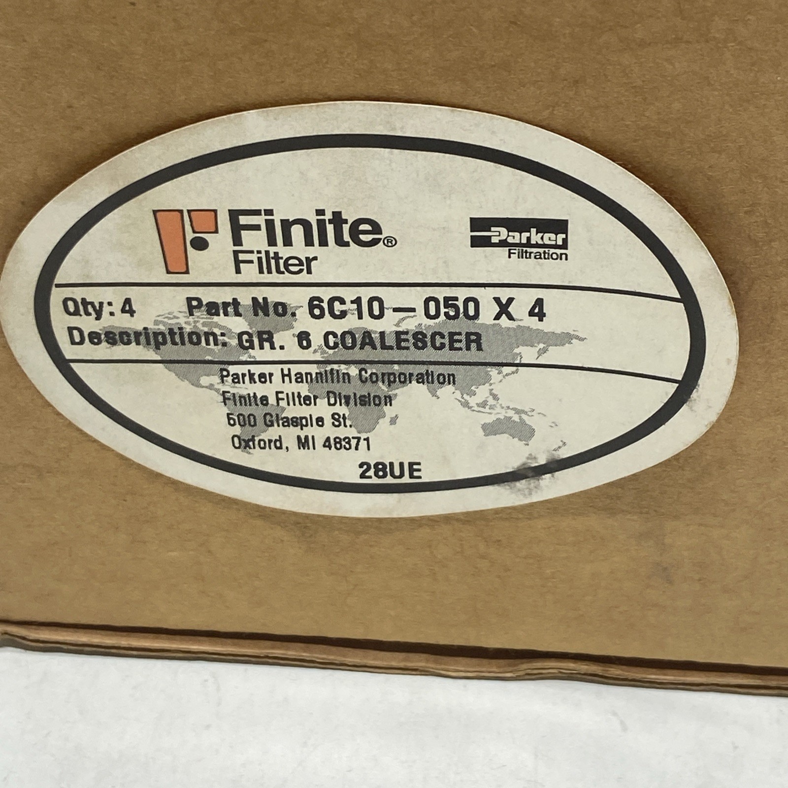 PARKER Coalescing Filter Element Coalescer Gr. 10 10C10-050 PACK OF 5 (OEM)