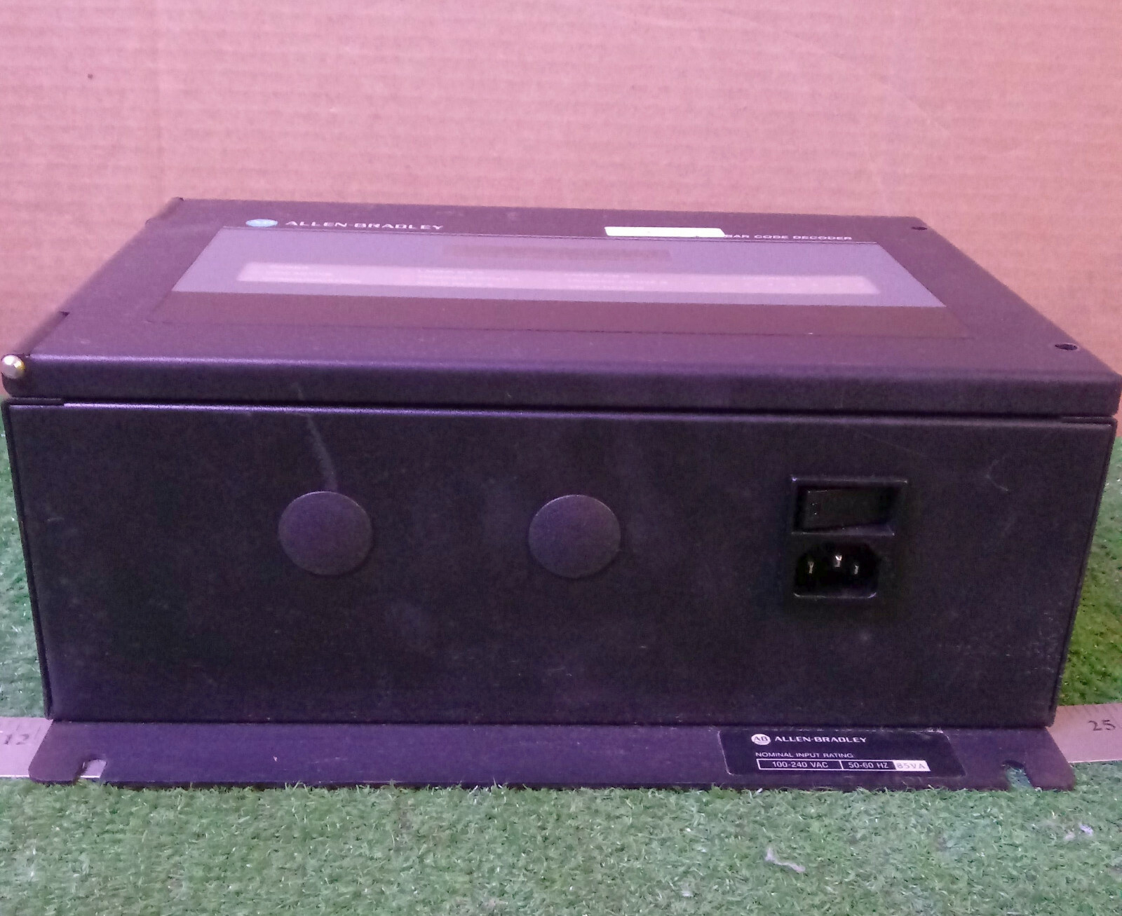 1 USED ALLEN BRADLEY 2755-DD1P-0-B2-R1 BAR CODE DECODER ***MAKE OFFER***