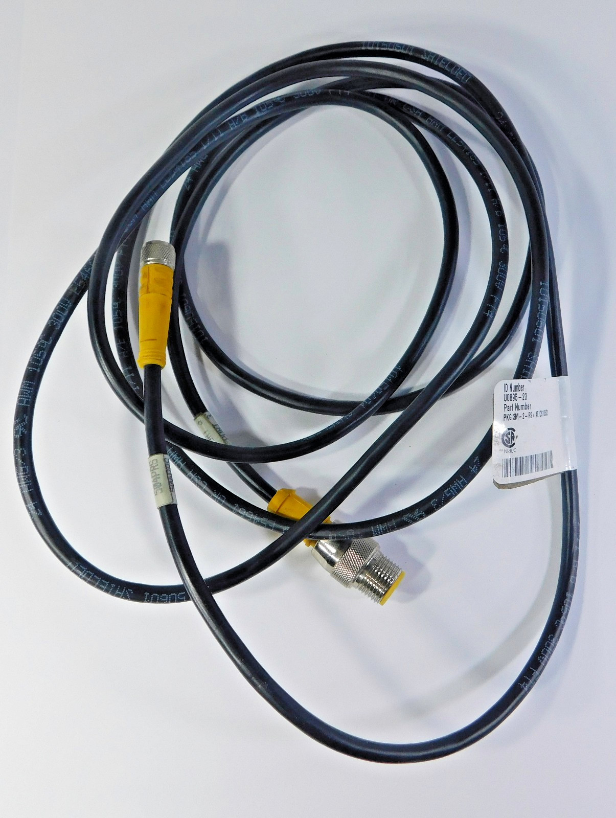 Turck PKG 3M-2-RS 4.4T/CS10533 ID U0895-23 Cordset