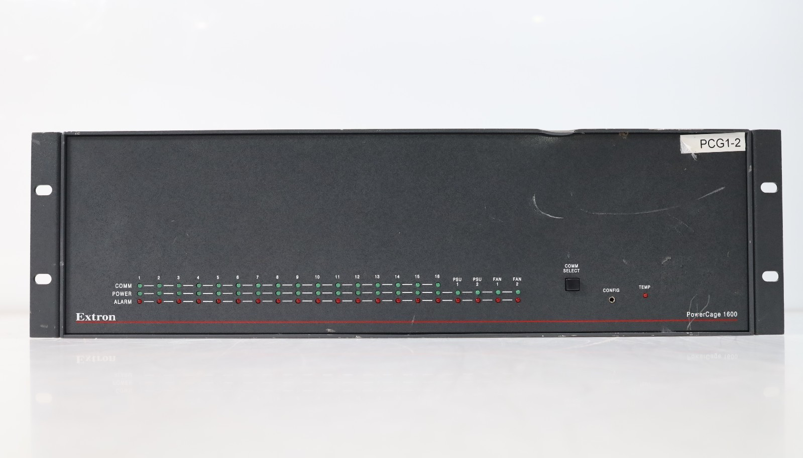 Extron PowerCage 1600 Enclosure Controller 16-Slot 3U Fiber Chassis