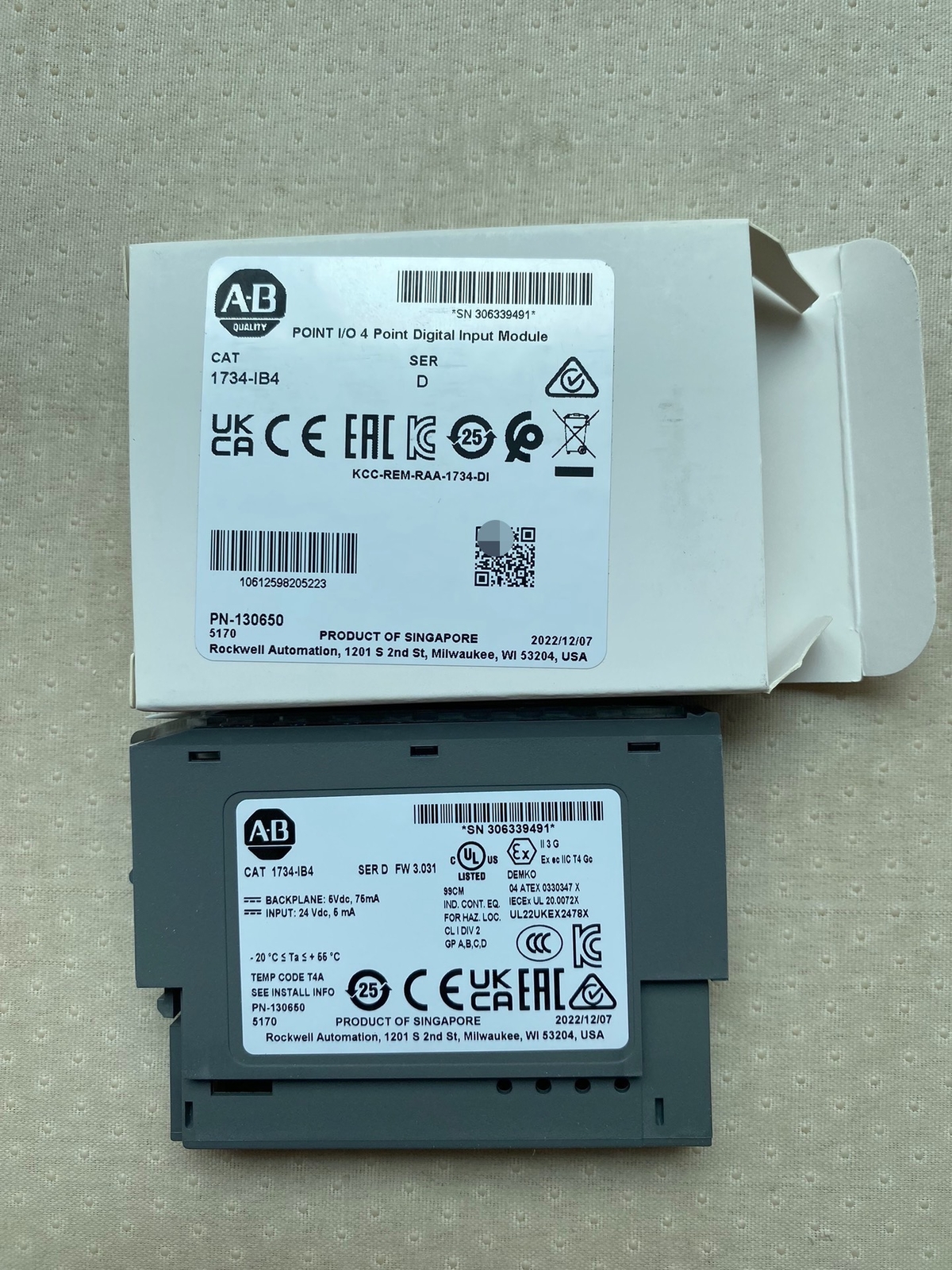1P AB 1734-IB4 New Accept counteroffer