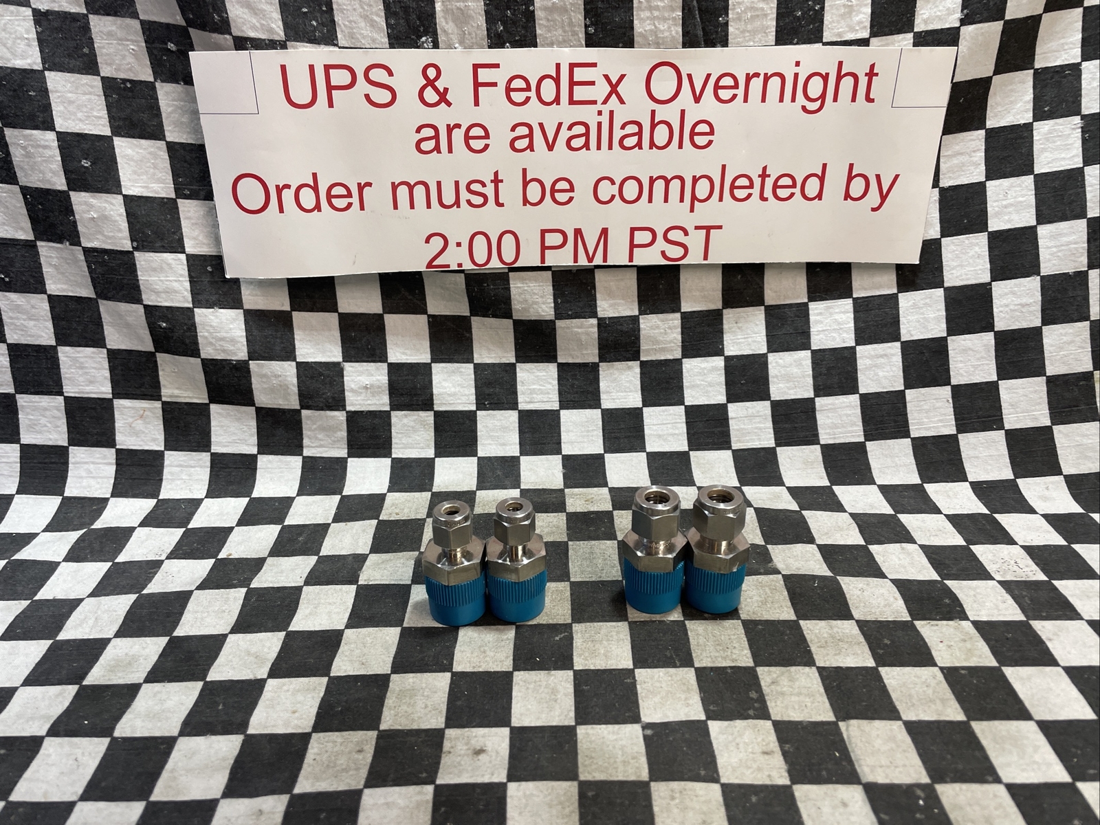 SWAGELOK SS-600-1-8 & SS-400-1-8, Male Connector , LOT OF 4 SHIPSAMEDAY#1326V13