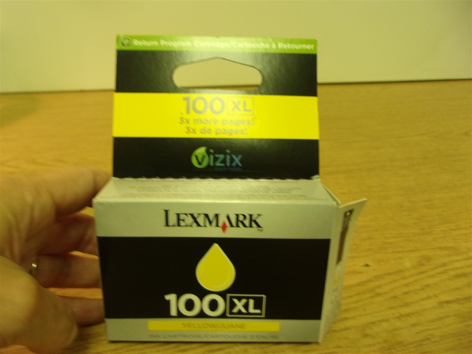 NEW Lexmark 100XL Yellow 14N1011 *FREE SHIPPING*