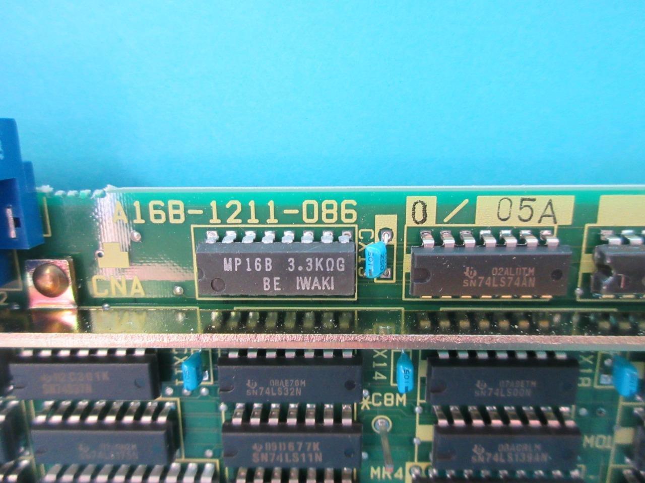 New General Electric Fanuc CPU PC Circuit Board Assembly Module A16B-1211-086