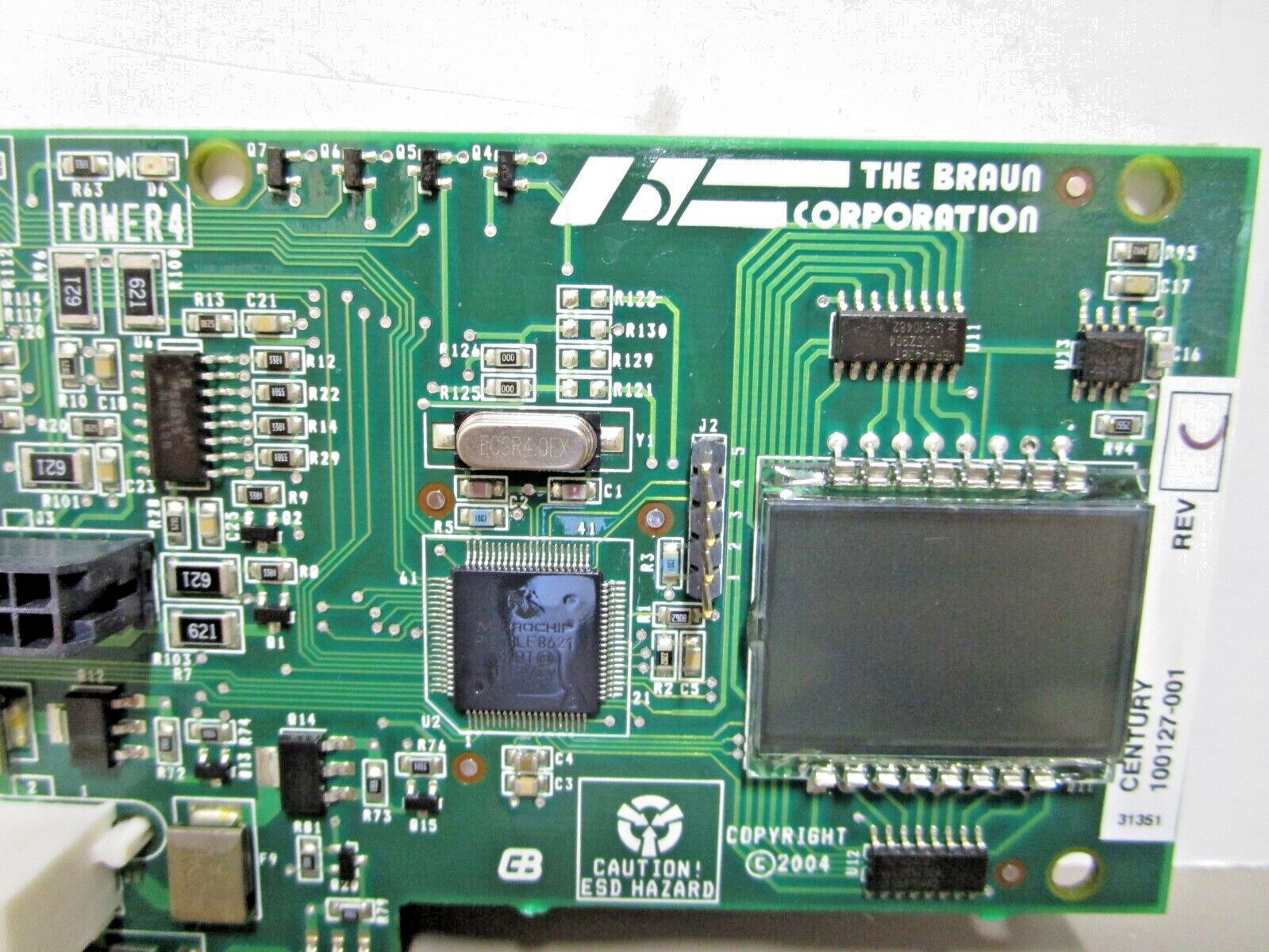 Braun Access Lift 100127-001 Control Board Card for Century Series