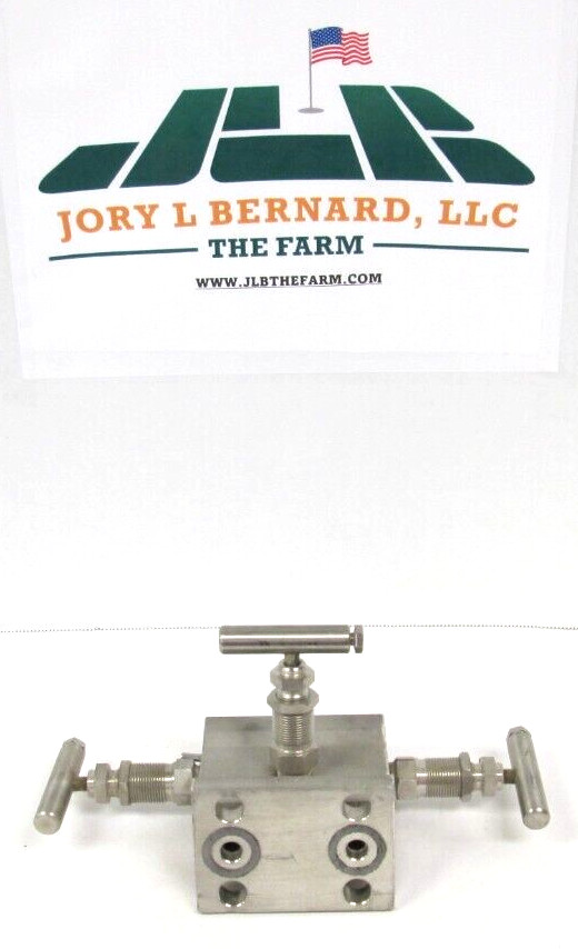 PENTAIR ANDERSON-GREENWOOD, M4TEIS-4-PMI03, 3-WAY MANIFOLD, 316 SST, SURPLUS