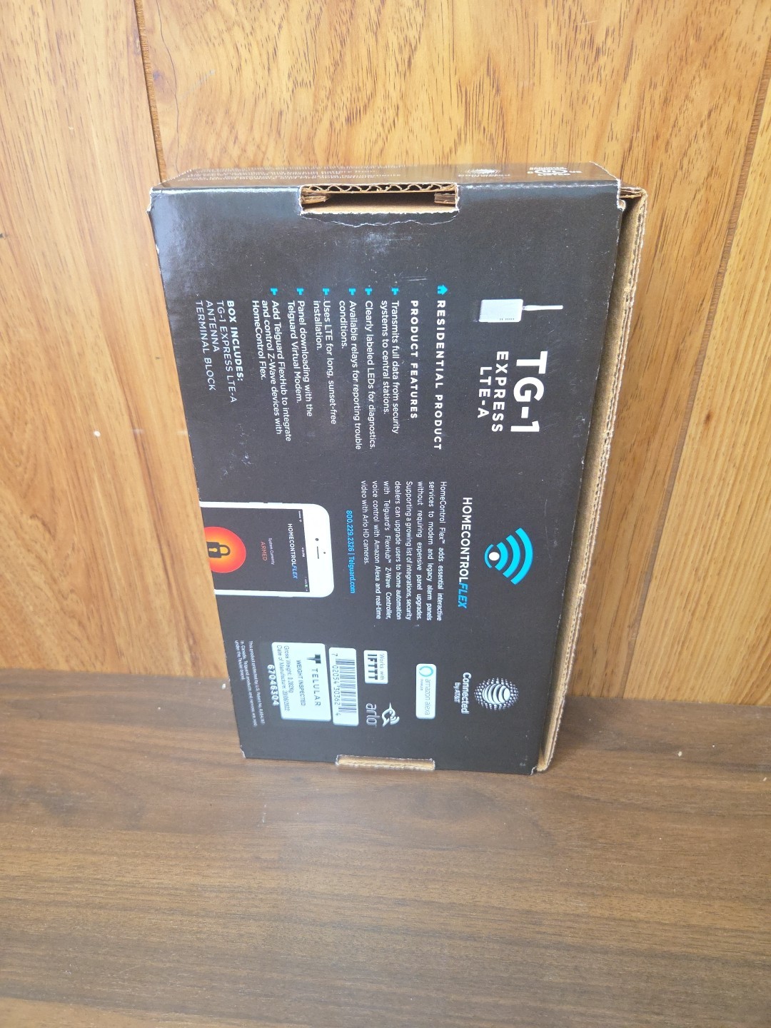 TG-1 EXPRESS LTE-V TELGUARD CELLULAR ALARM COMMUNICATOR RADIO AT&T TG1LAX