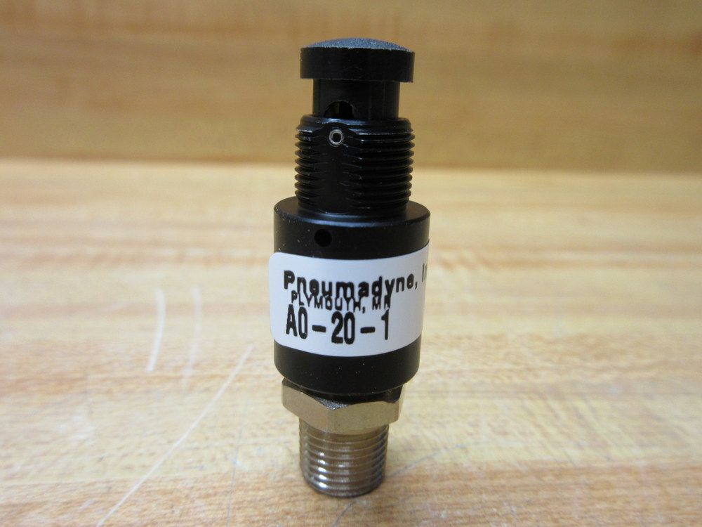 Pneumadyne A0-20-1 Push Button Valve A0201