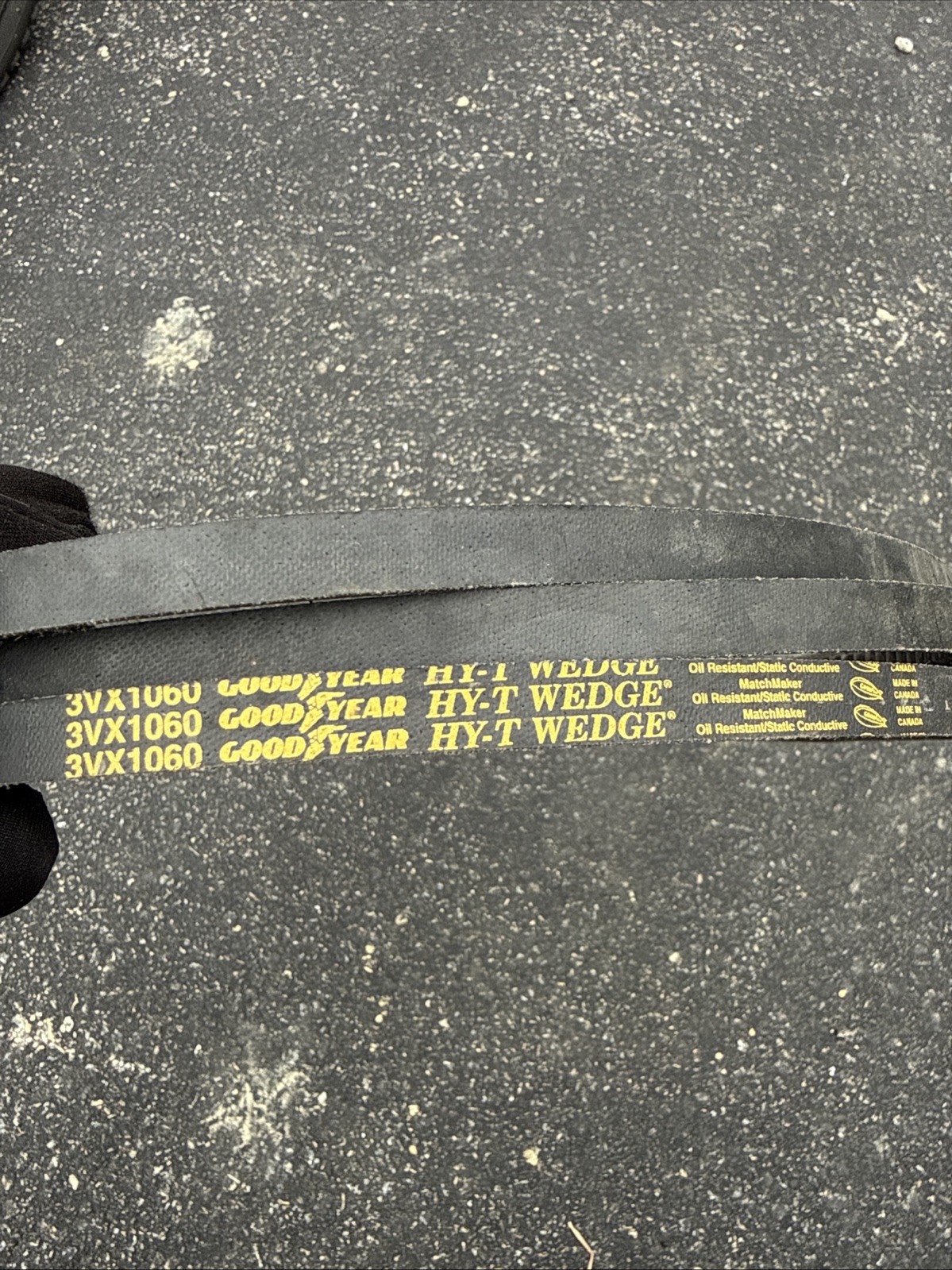 Goodyear 3VX1060 Matchmaker Hy-T Wedge Cogged V-Belt