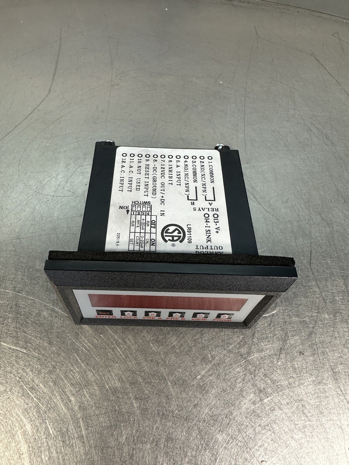 Eastern Instruments MS309MRTS3A Totalizer (BIN1.5.5)