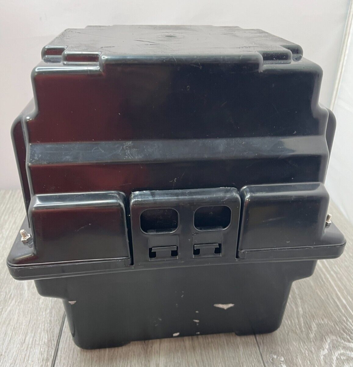 Winix Fluoroware Wafer Shipping Carrier 25-Capacity Film Frame Shipper, Black