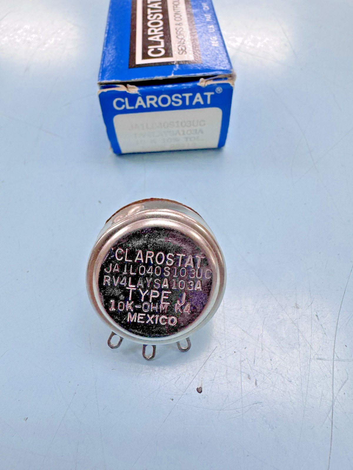 Clarostat JA1L040S103UC RV4LAYSA103A Potentiometer NO HARDWARE