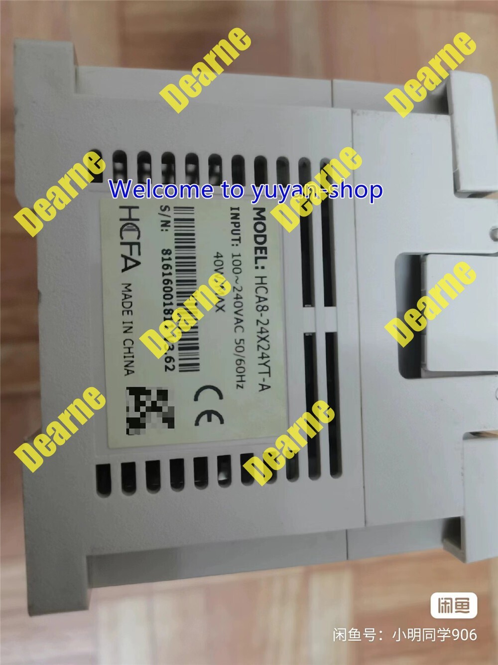 1PCS Used HCFA PLC Programmable controller HCA8-24X24YT-A Tested #T1942 YS