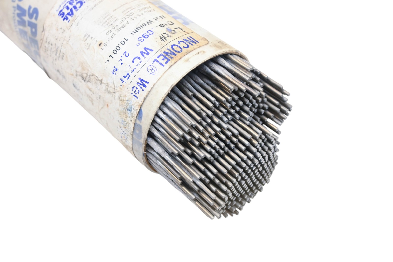 Special Metals DY004-11 NiCrFe-3 Inconel 117 1/8″ x 9″ 10lbs NOS
