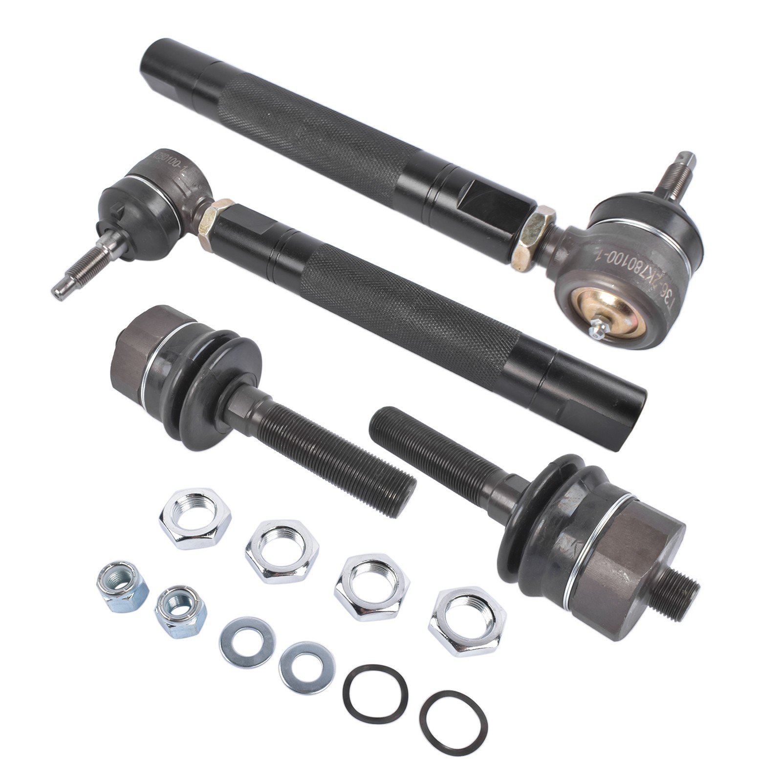0-6″ Adjustable Heavy Duty Tie Rod Ends Kit Fit0-Chevrolet Silverado GMC Sierra