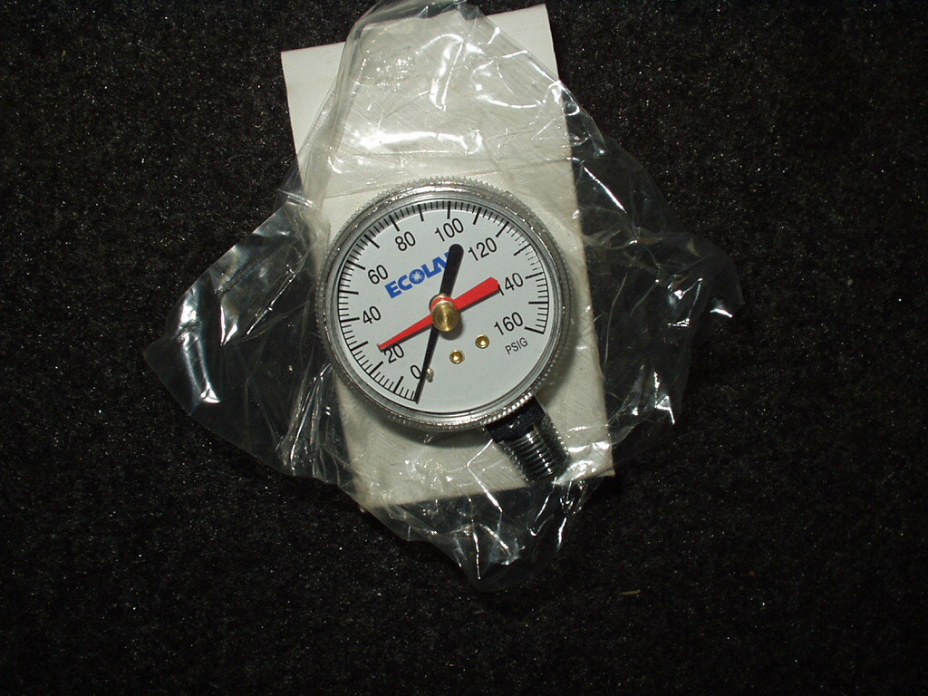 ECOLA PSI gauge 0-160 PSI