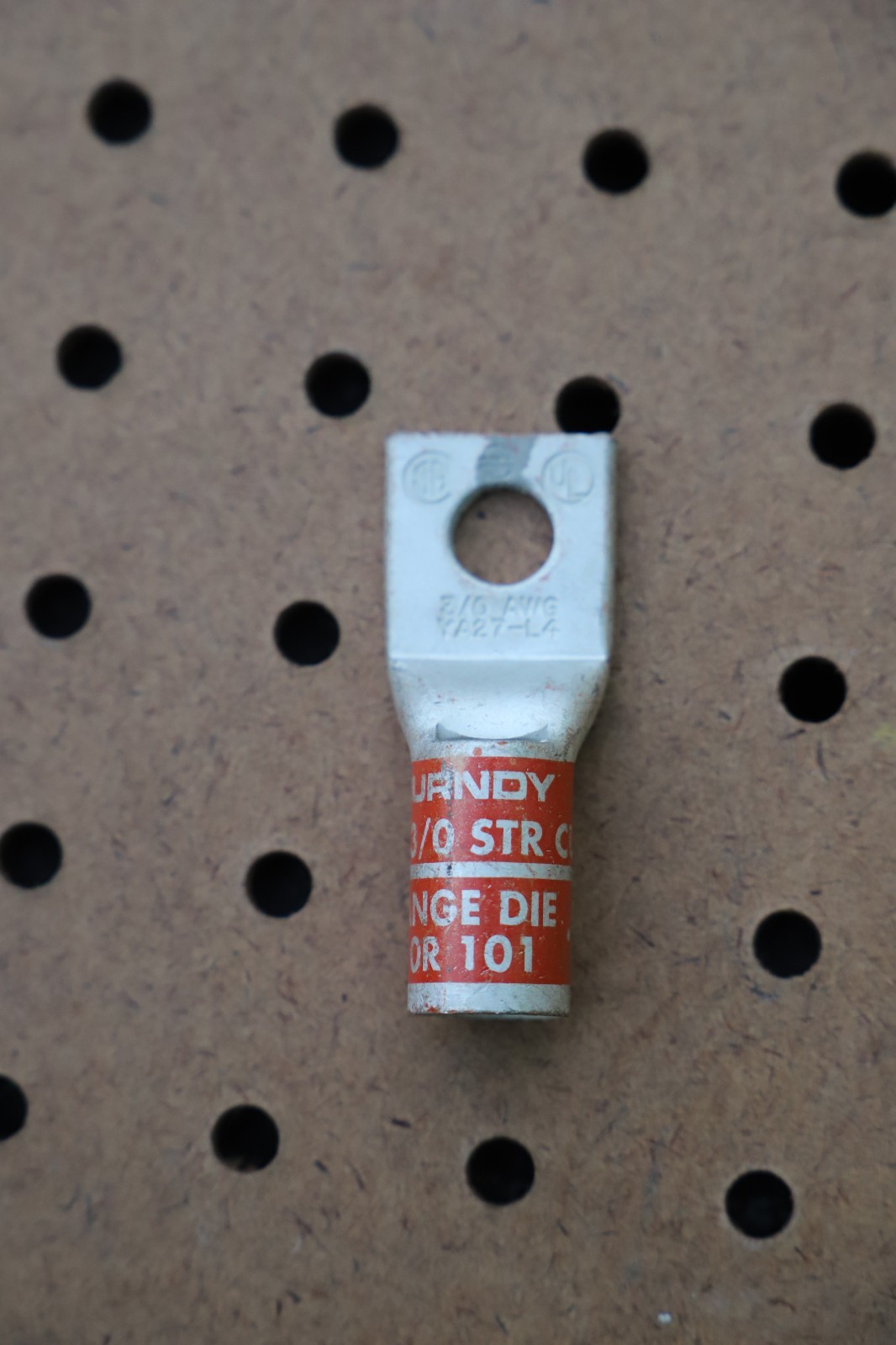 BURNDY N150 3/0 CU COMPRESSION LUNG 14 OR 101 lOT OF 2