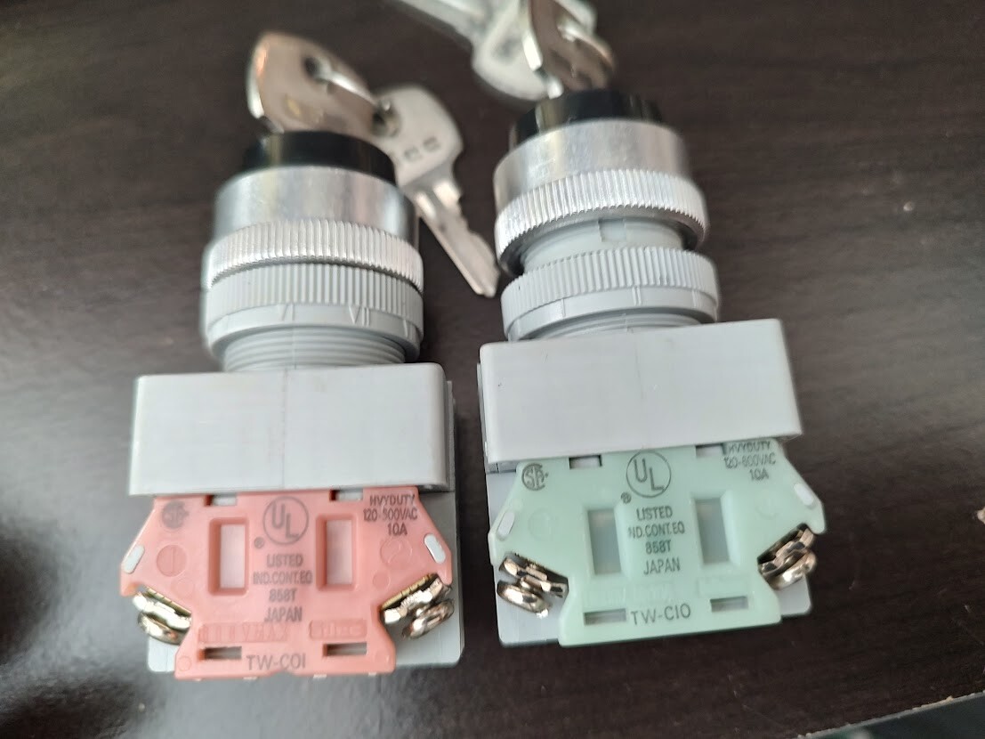 IZUMI – Control Unit ASW 0201 & 0213 Switch (2 units) Keyed