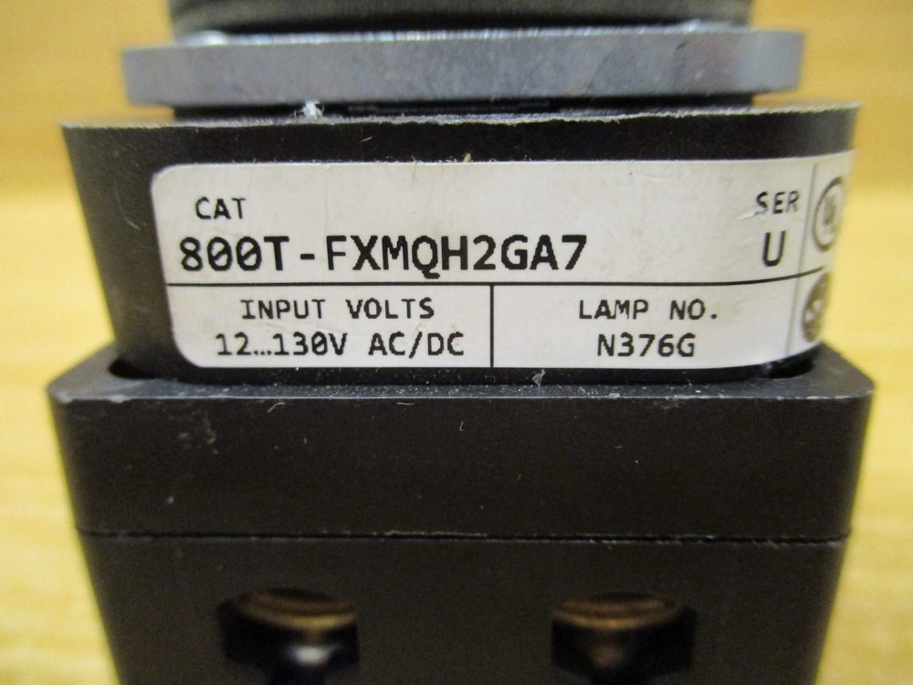 Allen Bradley 800T-FXMQH2GA7 Green Push-Pull Device