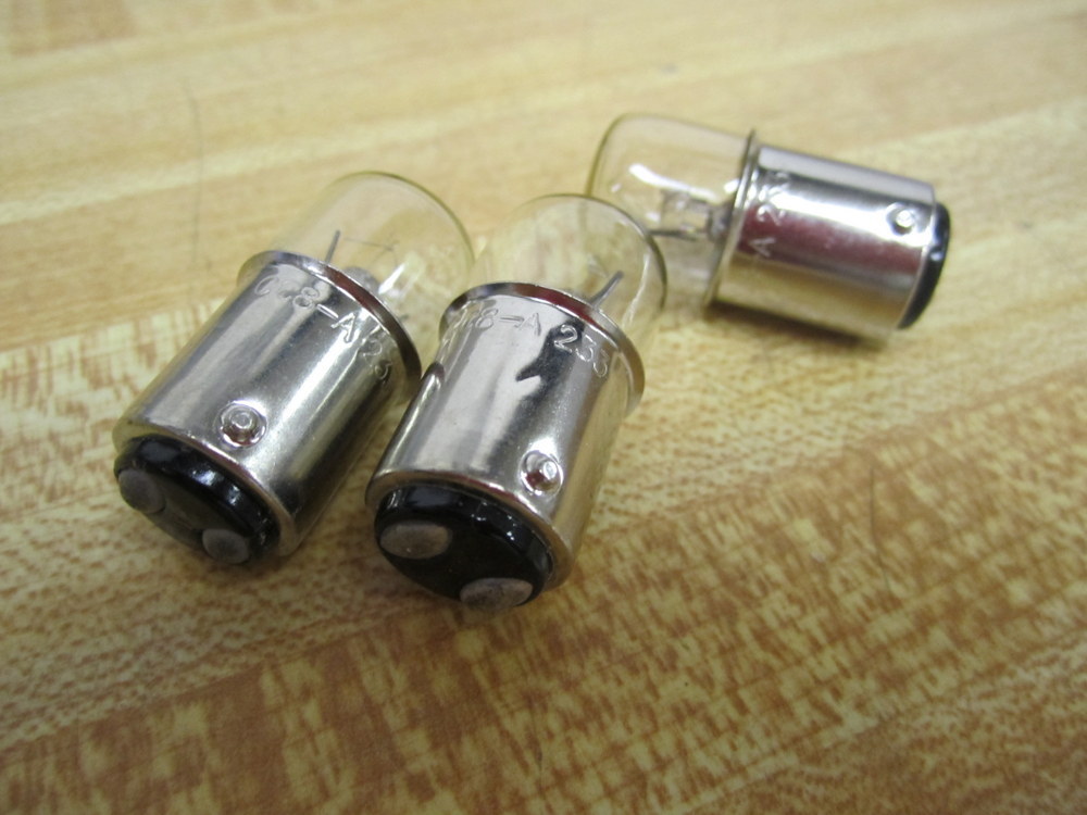 Chicago Miniature CC8-A 233 Lamp Blubs CC8A233 C233 (Pack of 3)