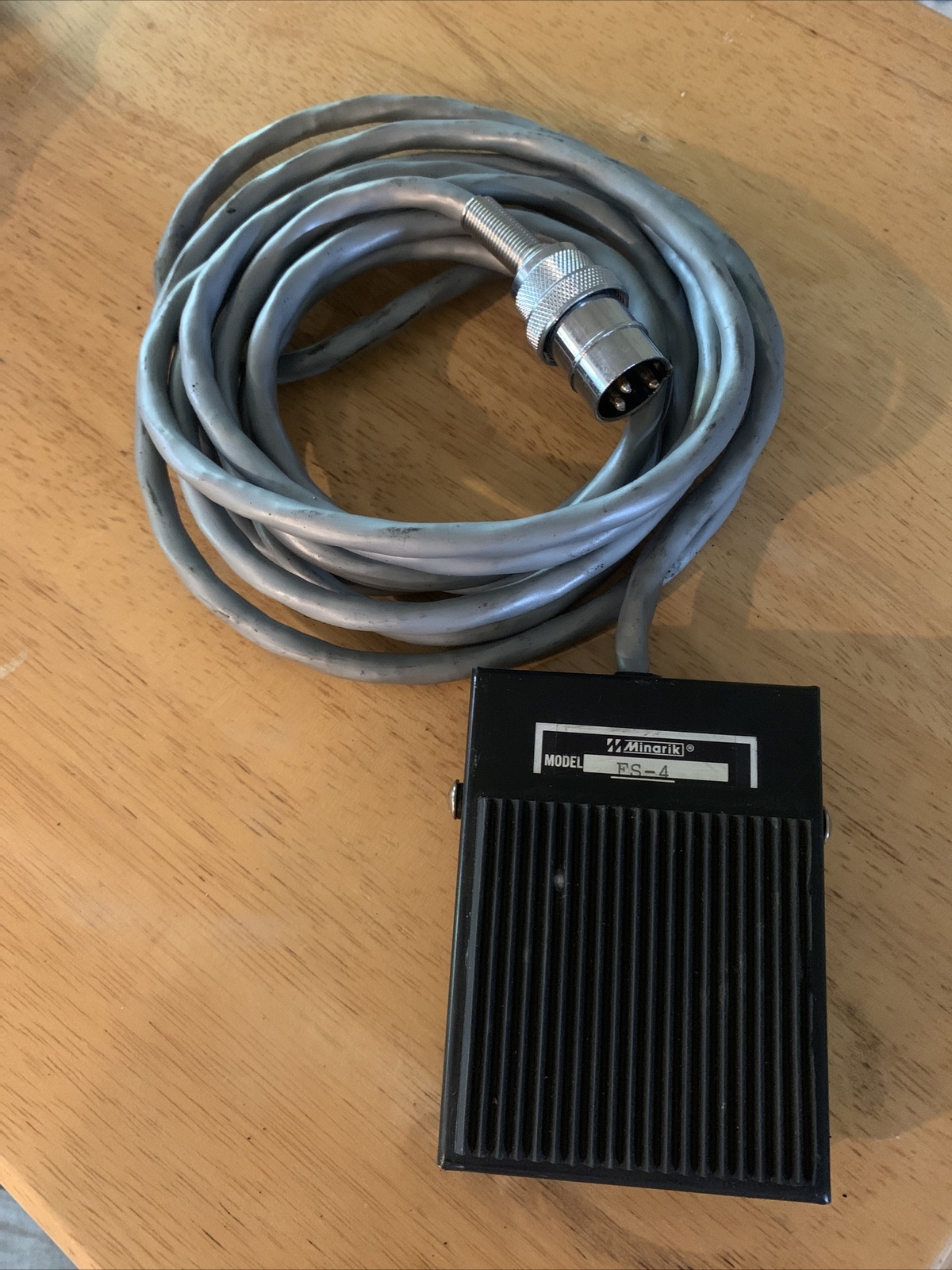 Minarik FS-4 Foot Pedal Miller Welder 3 Pin