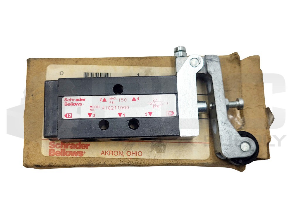 NEW SCHRADER BELLOWS 410211000 MANUAL AIR CONTROL VALVE 150PSI