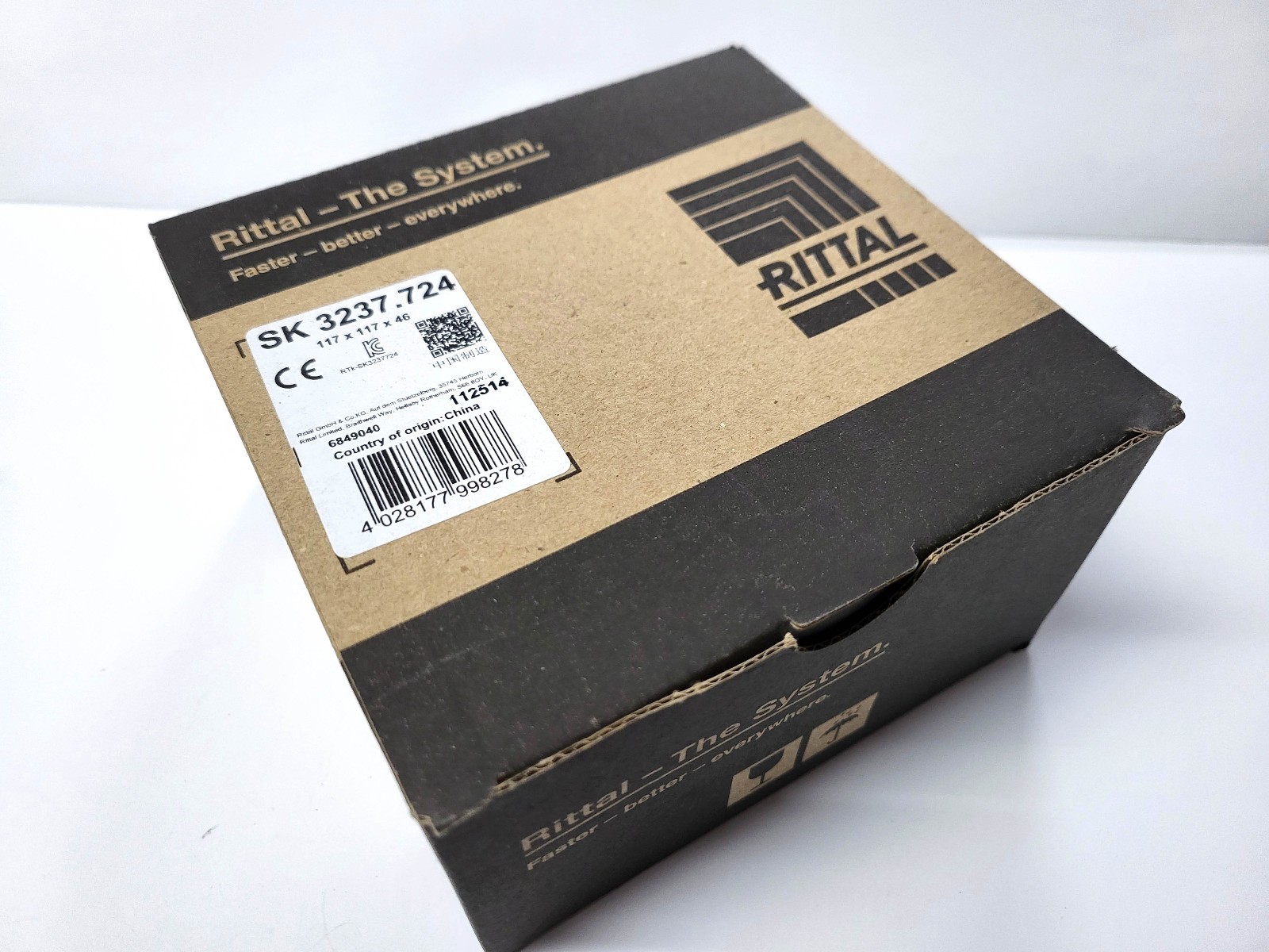 Rittal SK 3237.724 Blue e+ Filter Fan 24VDC 20 m³/h 117x117x46mm SK 3237724