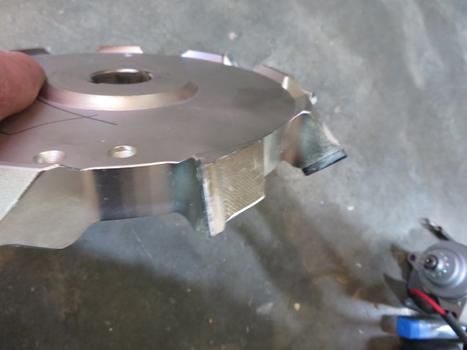 FS Cruing PCD Straight Cutter Polycrystalline Diamond CNC Bit (161-A5)