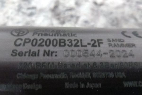 Chicago Pneumatic Cp0200b32l-2F Floor Sand Rammer
