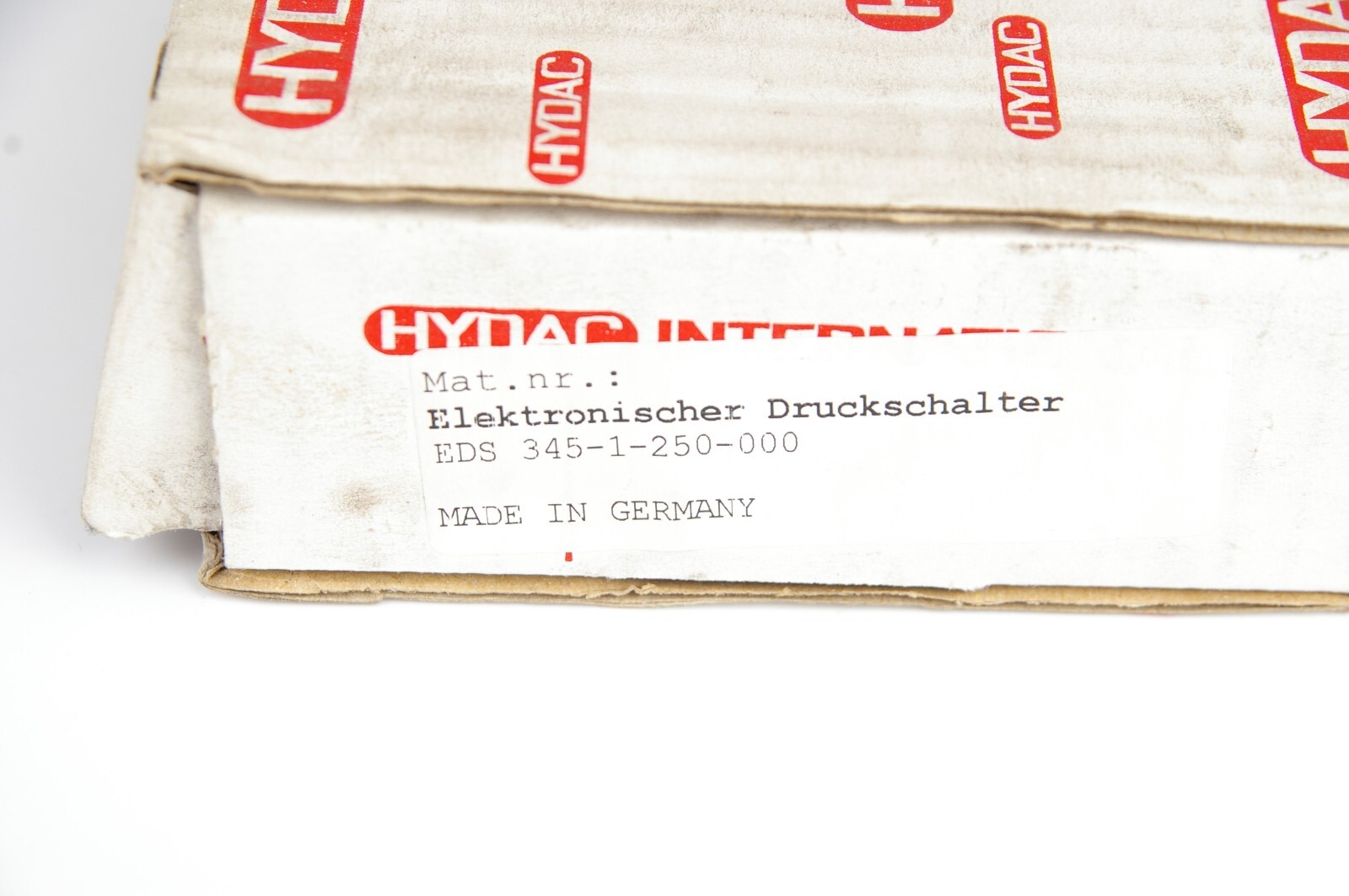 Hydac EDS 345-1-250-000 Pressure Sensor