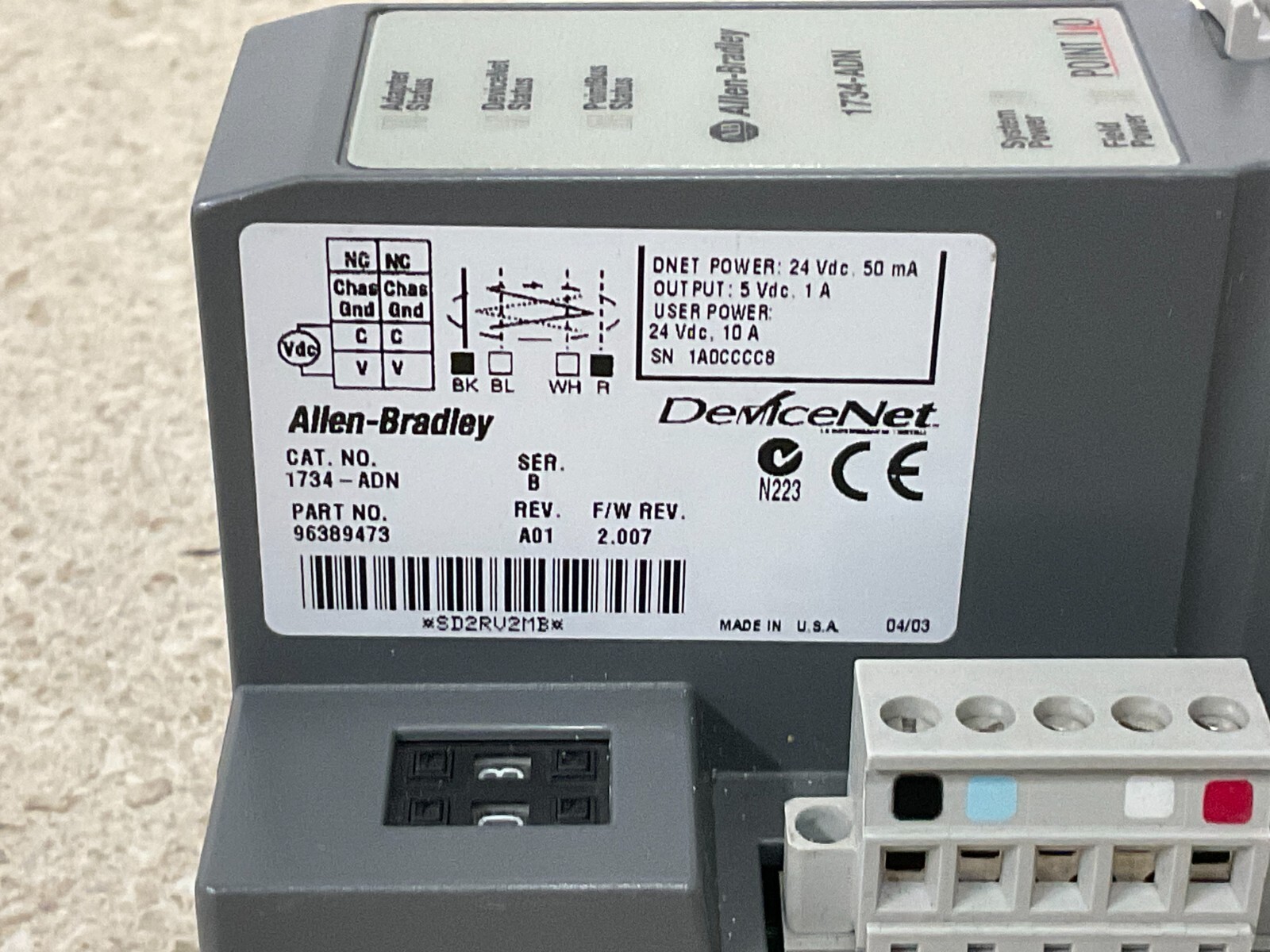 Allen Bradley 1734-ADN