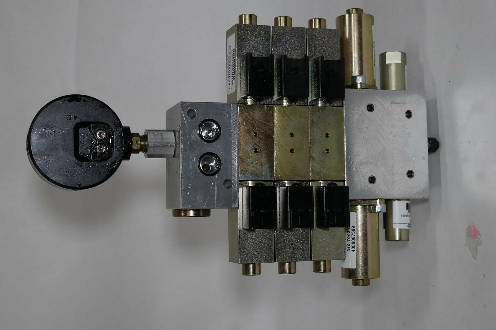 HOERBIGER HYDRAULIC SYSTEM ASSY Q1D00 310-7002-0 350-2008 GAUGE METER VALVES