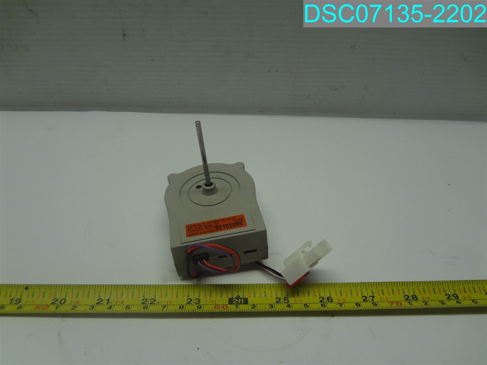 Supplying Demand 4681JB1027N Refrigerator Evaporator Fan Motor Replacement