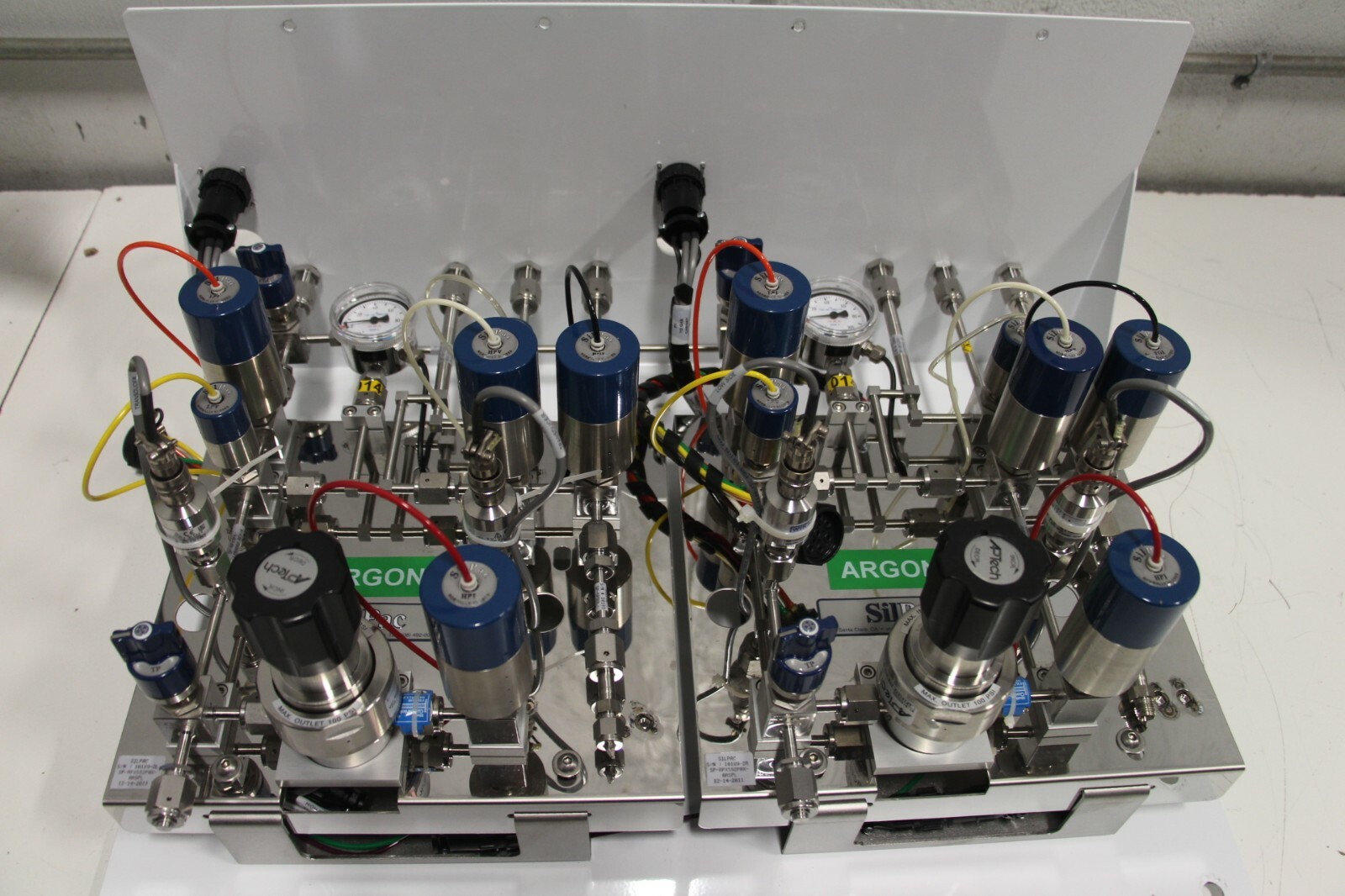 SilPac Argon SP-RPXSS2PAX-ARSPL Gas Panel
