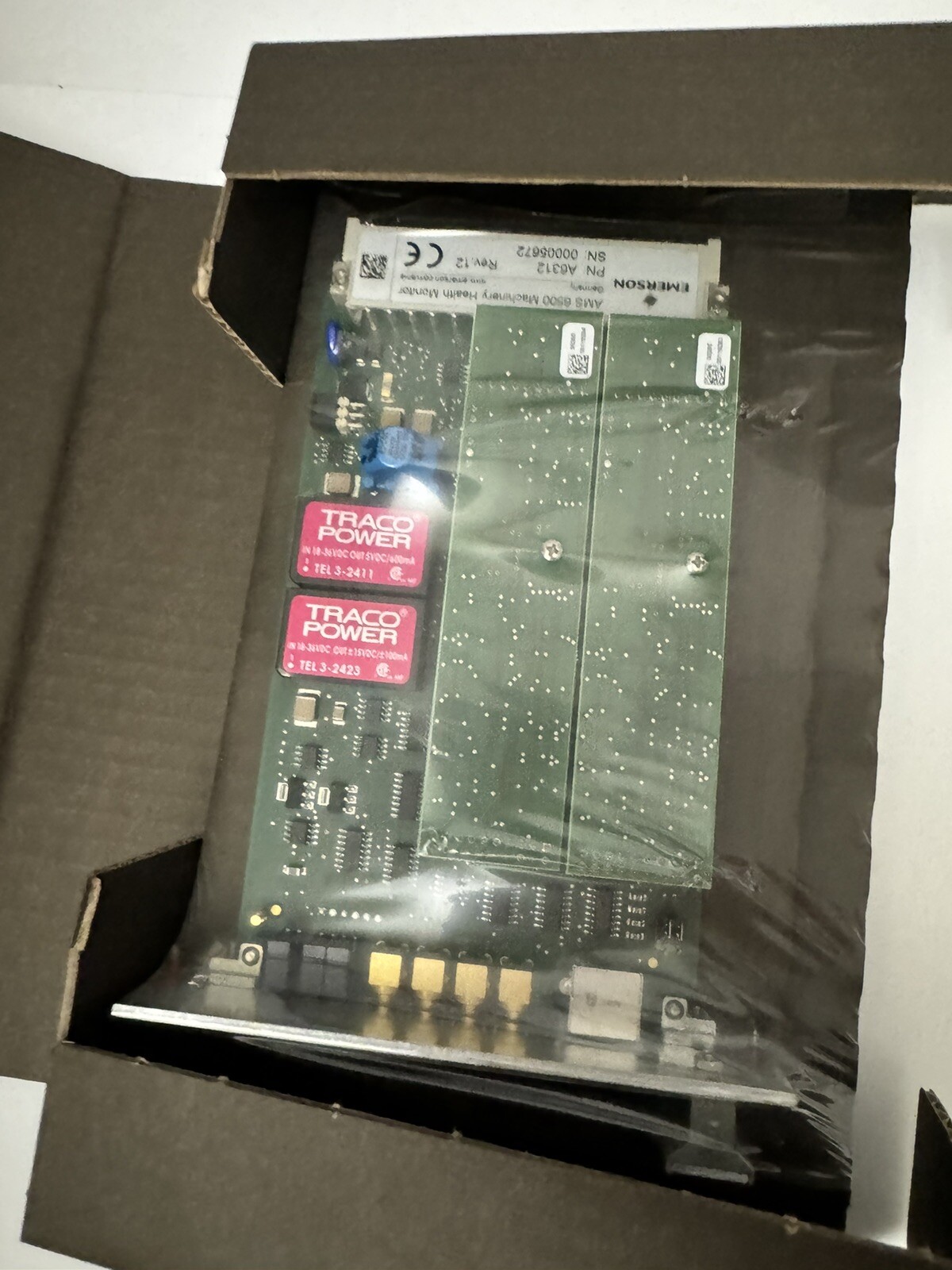 Emerson A6312 Speed and Key Module EPRO New Sealed with Software USA Shipped