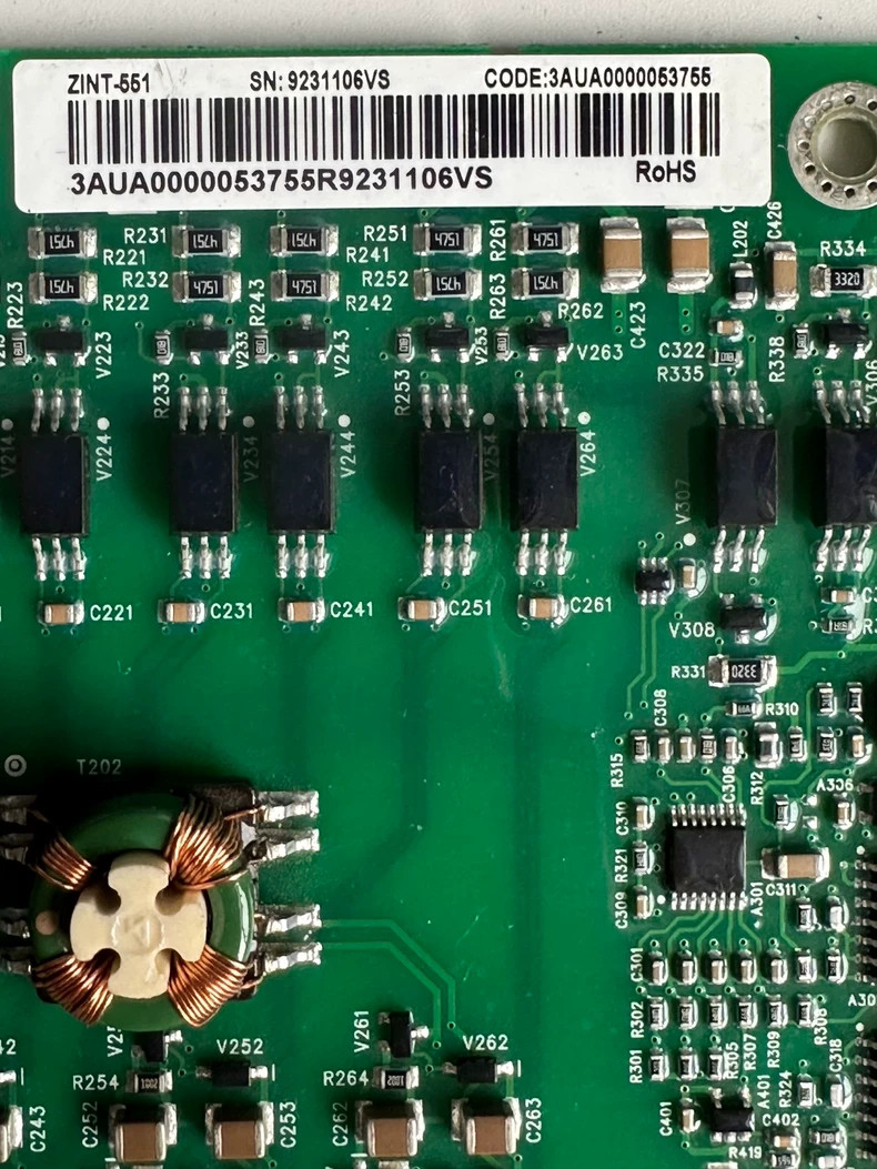 ONE Used ABB ACS880 ZINT-551 3AUA0000053755 37-45KW Drive Board US Free tax