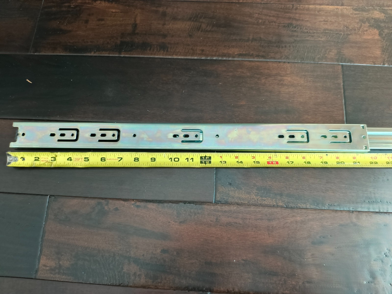 (Qty 2) Drawer Rail/ Slide with ball bearing 21-1/2″ closed; 43 1/4″ open/extend