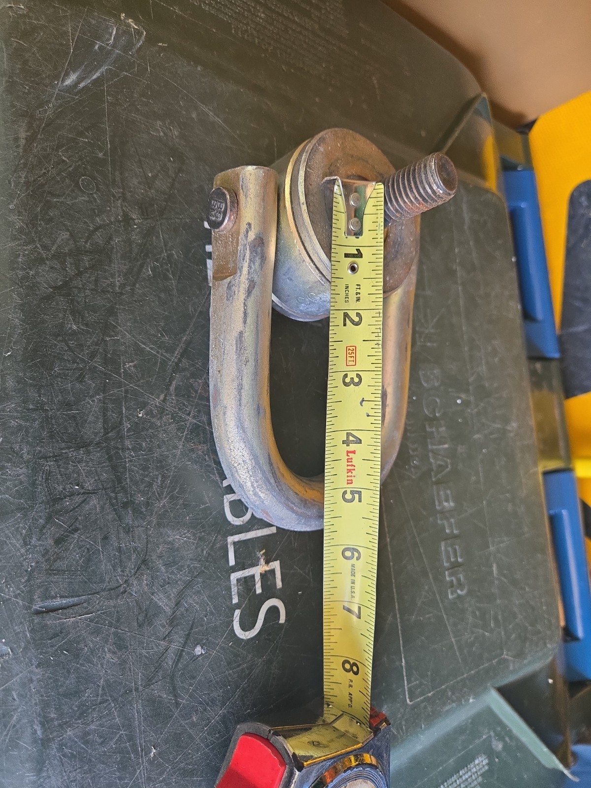 CROSBY HR125 Hoist Ring WLL 7000 LB, 3/4-10 Swivel
