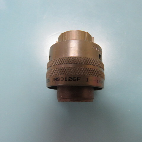 AMPHENOL MS3126F14-19P Qty of 1 per Lot 19 Position Circular Connector Plug, Ma
