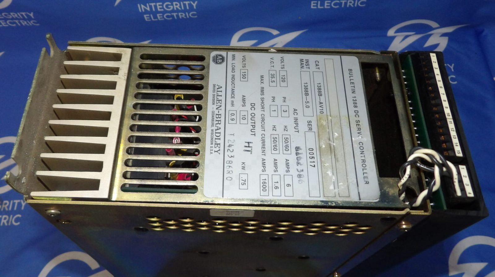 Allen-Bradley 1388B-AV10 DC Servo Controller 1 Year Warranty
