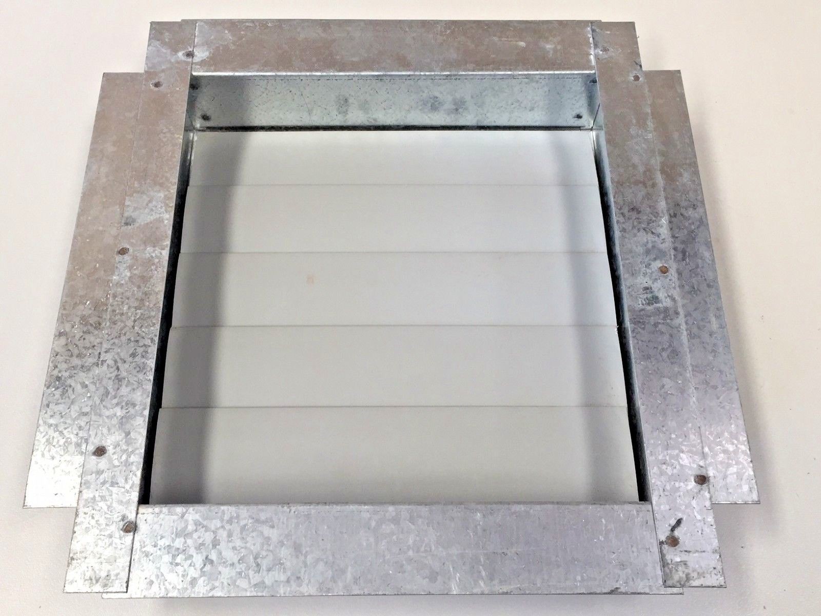 FANTECH Backdraft Damper Shutter for Centrifugal Roof Unit 28x28x6cm Square