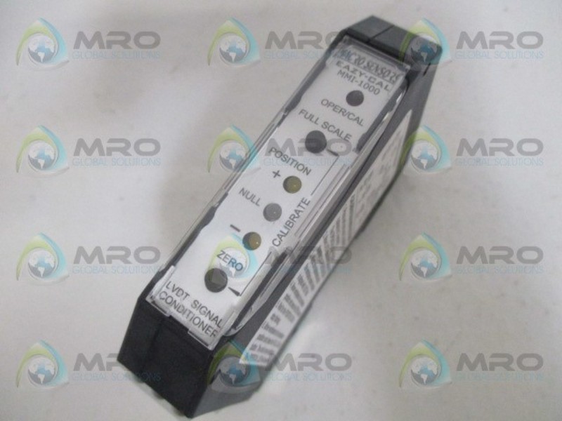 MACRO SENSORS MMI-1000 LVDT SIGNAL CONDITONER NSMP