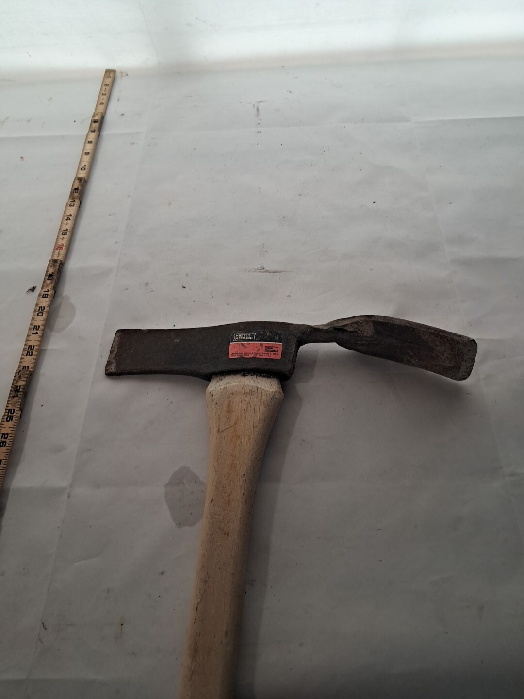 USA Made Master Mechanic Pulaski Axe With Handle Os