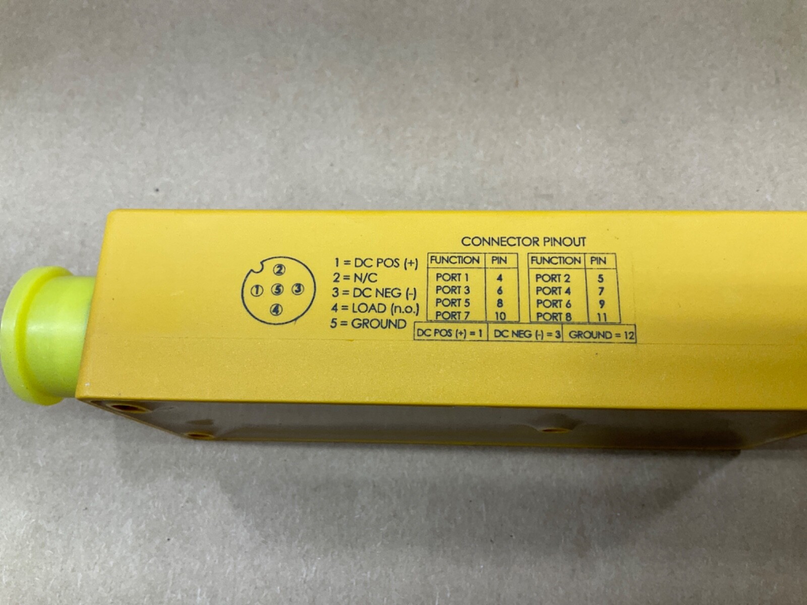 Turck VB 80-P7X9-CS12 8-Port Junction Box U7032 *NEW* #46D37*IAC