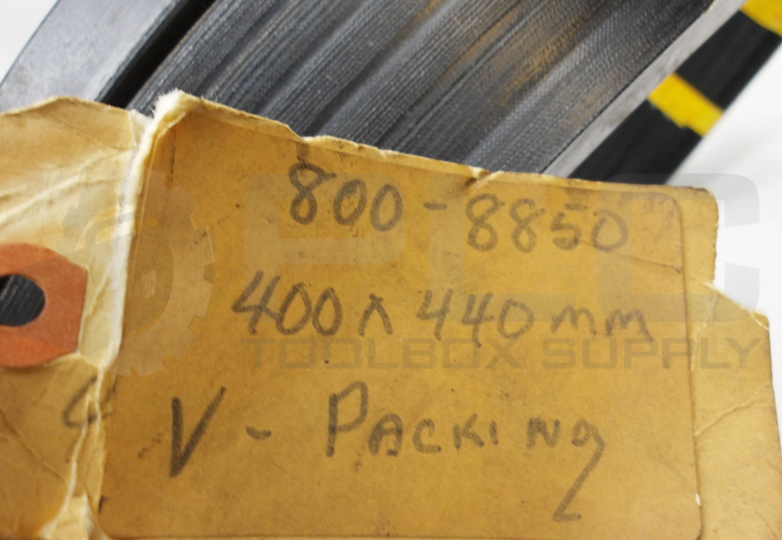 SET OF 6 NEW JW 800-8850 400X440MM JOINTING SEAL GASKET V-PACKING 15-3/4X17-1/4
