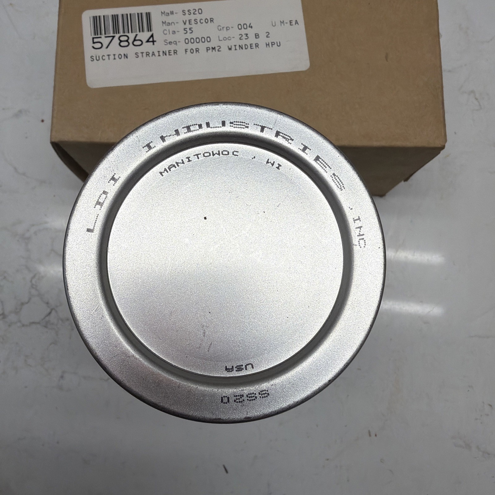 (NEW IN BOX) LDI INDUSTRIES FLUID FILTER SS20