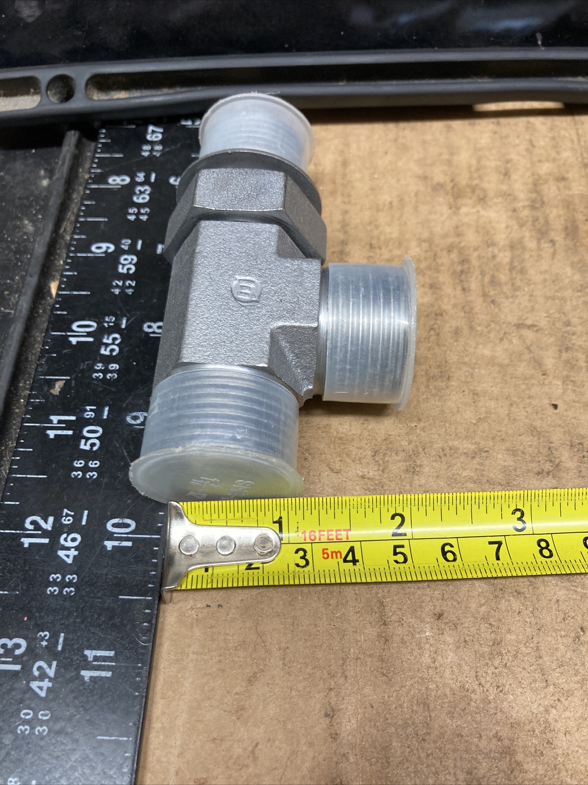 1 3/16 -12 SMG-12,1 1/16 -12 SMG -12,1 1/16 SMA-12 Metal Tee