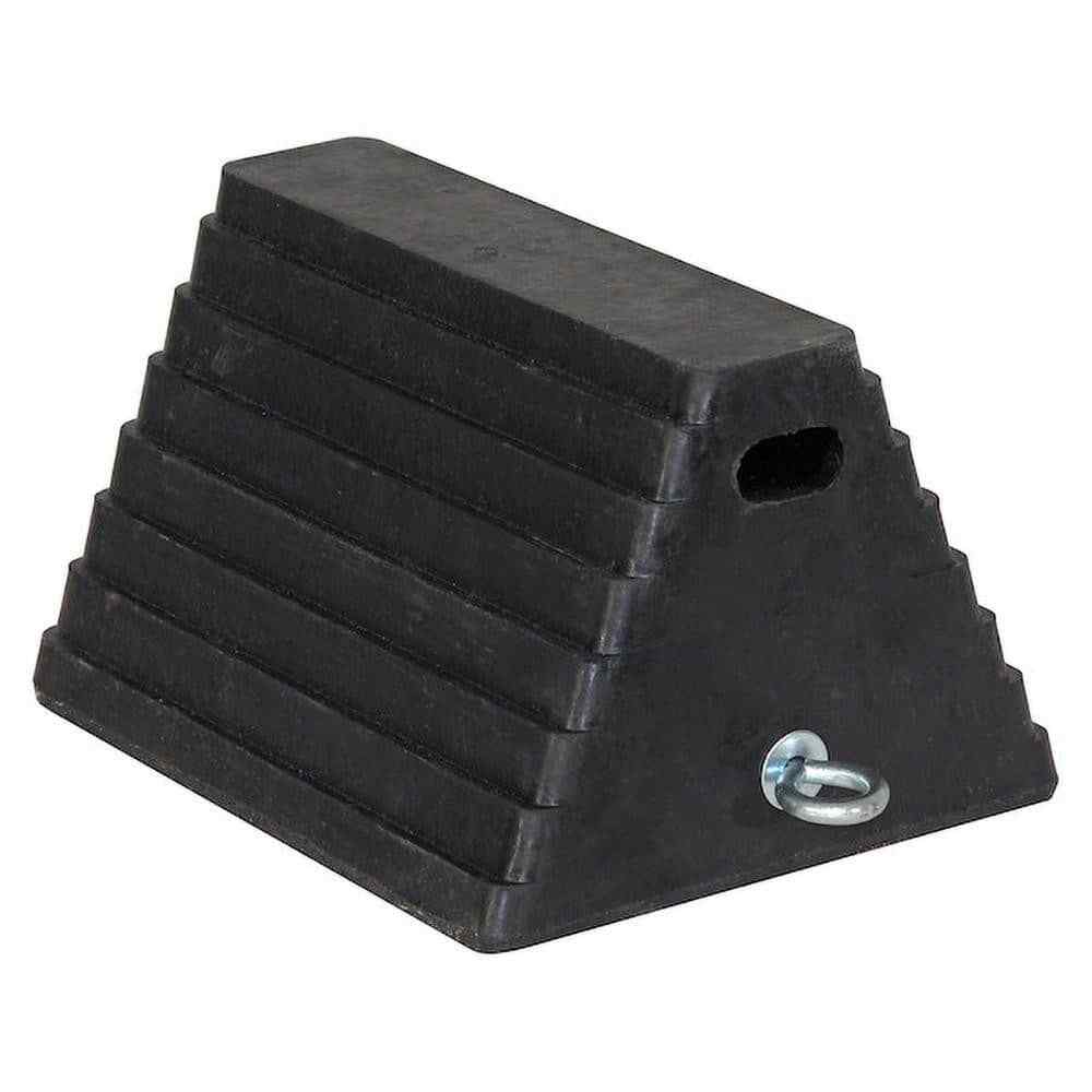 Buyers Products WC1086 Rubber Wheel Chock: 8″ Overall Length