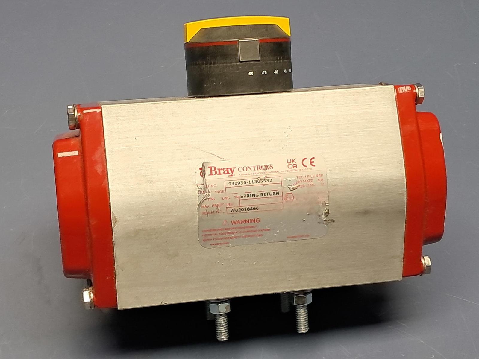 Bray Controls – 930936-11305532 – Pneumatic Actuator – NEW