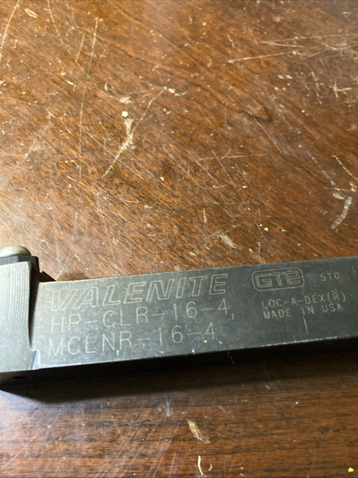 Valenite MCLNR-16-4 Tool Holder Square Shank 1″x1″x6″ Indexable HPCLR-16-4 (H21)